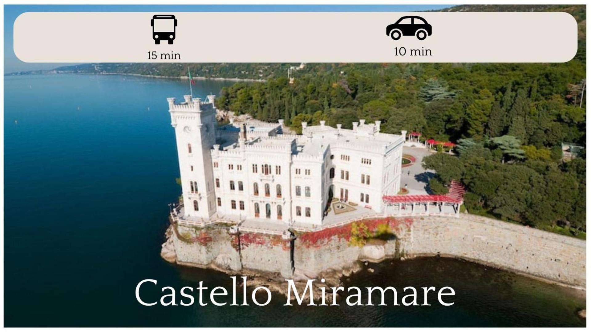 Jr Suite Premium - Terrace - Wi-Fi - Public Parking Trieste Exterior photo